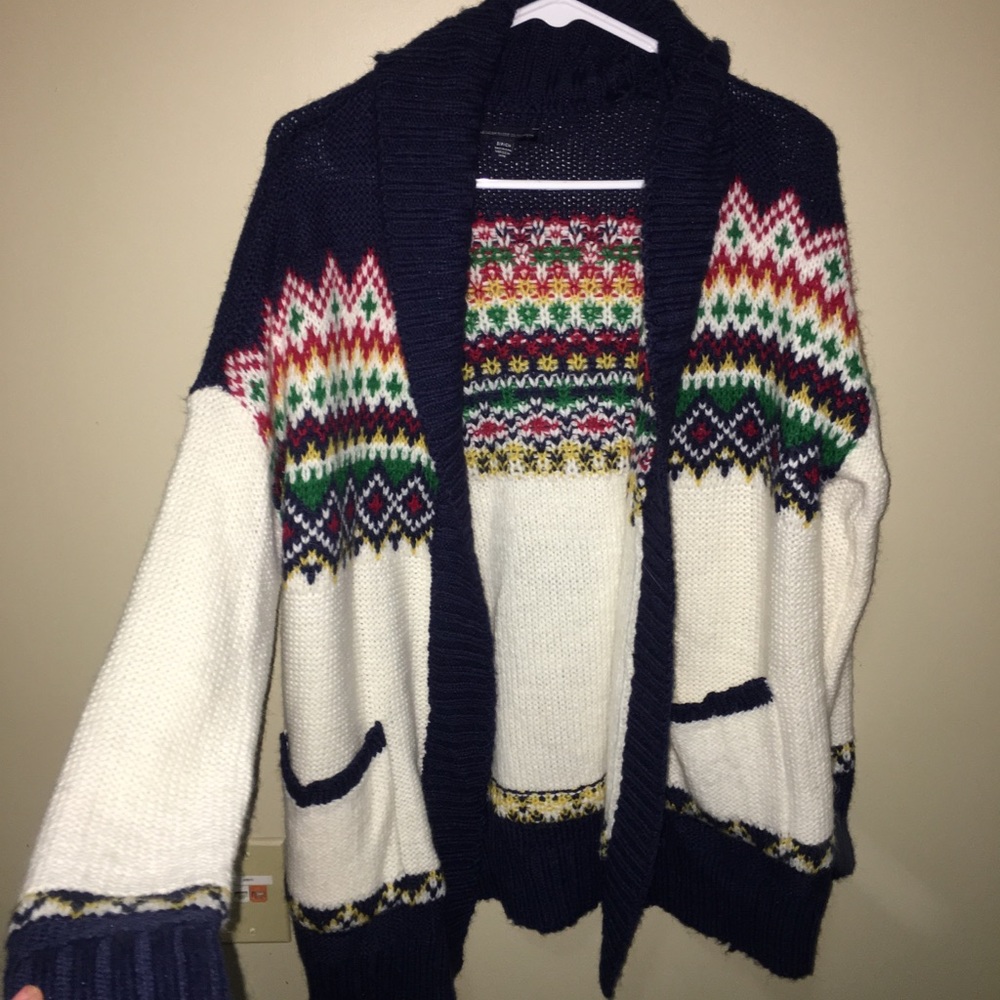 American Eagle  Printed Cardigan